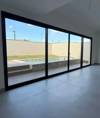 Esquadria de correr 4 folhas 