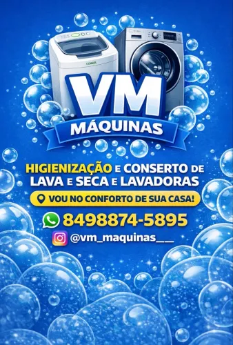 Conserto de Lava e Seca e máquinas de lavar, higienização.