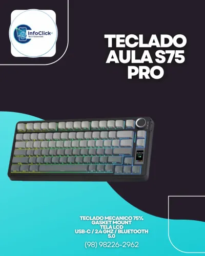 Teclado AULA S75 PRO