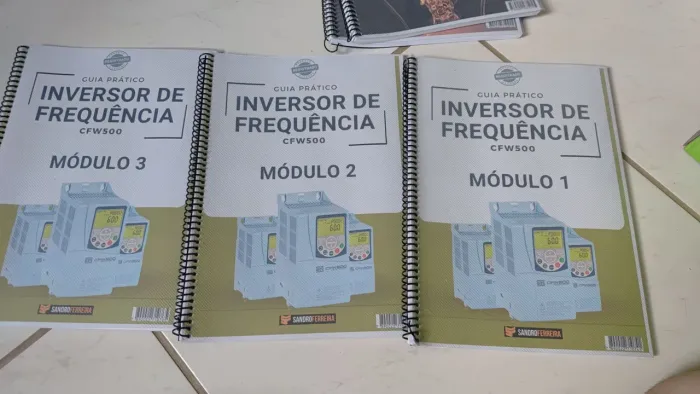 Inversor de Frequência, vol 1, 2 e 3 - Sandro Ferreira