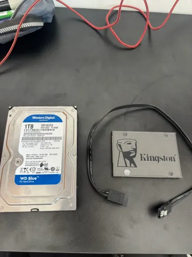 Kit upgrade SSD Sata 240gb + HD 1tb