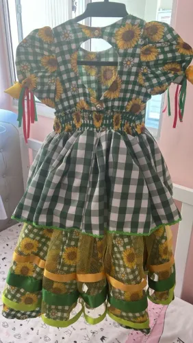 Vestido de quadrilha Junina