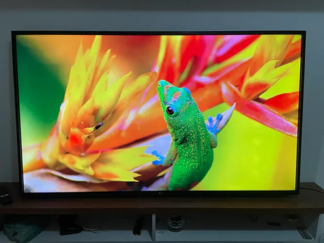Telão LG smart 60 webOs 4k comando de voz Hdr 10 Bluetooth