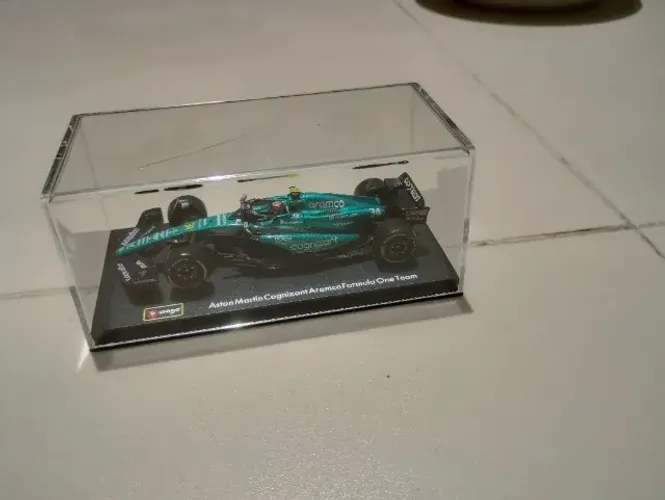 1/43 F1 Burago Aston Martin amr24 Felipe Drugovich testcar 2024