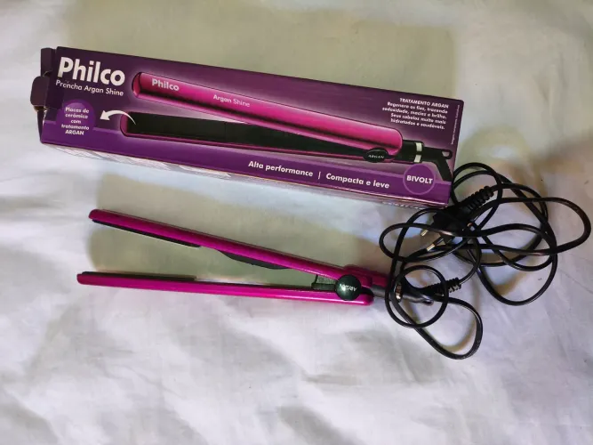 Chapinha/Prancha Argo Shine Philco Bivolt