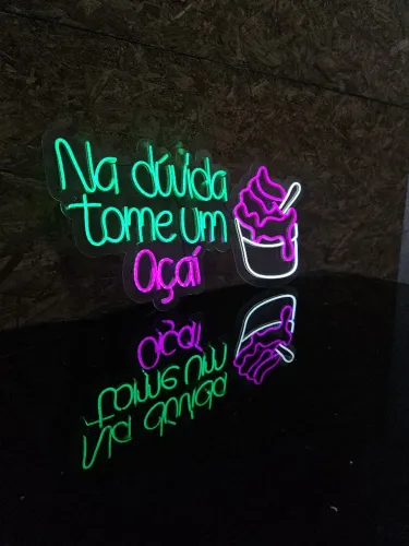 PLACA LUMINOSA LED NEON 