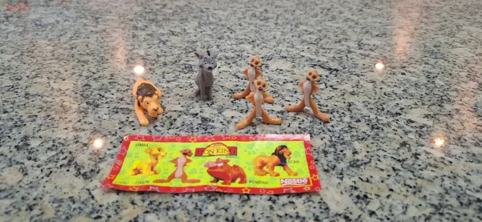 Lote O Rei Leão Disney + Bula Original - Nestlé Surpresa