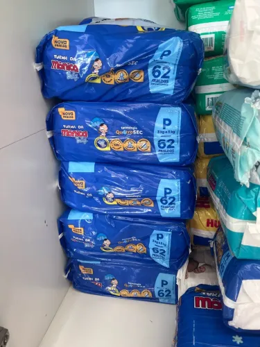 Fraldas tamanho P
