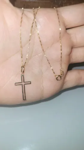 Ouro 18k com Pingente 60cm