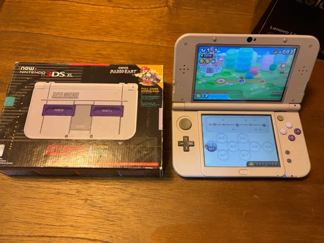 New Nintendo 3ds edição super Nintendo
