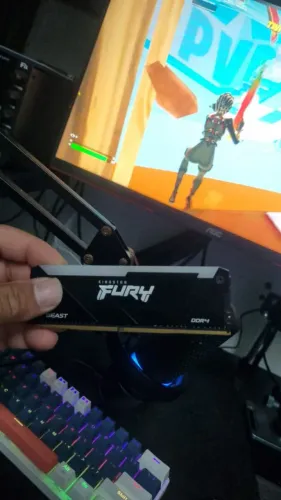 Memória ram Fury 16gb RGB