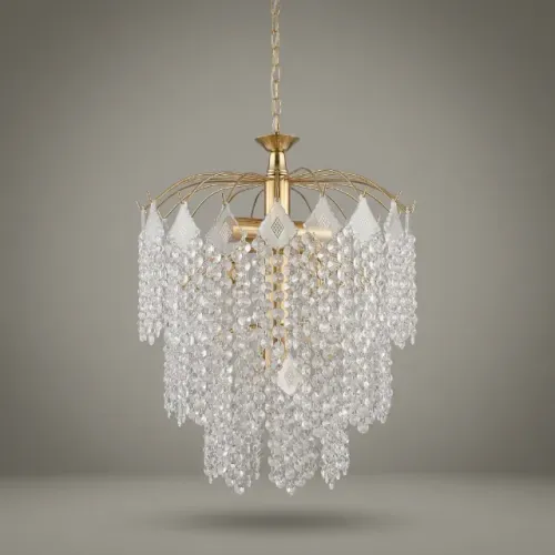Luminaria de teto lustre pendente luxo moderno