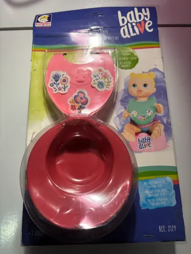 Kit Baby Alive Babador e Penico