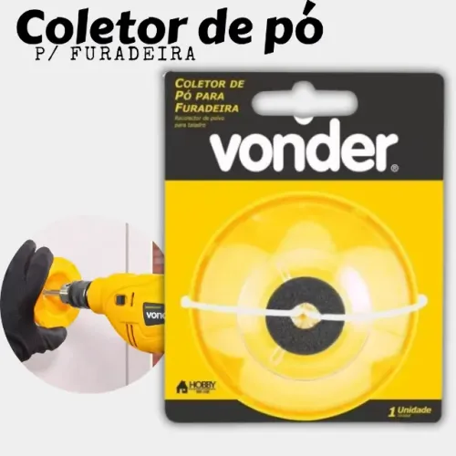 Coletor De Pó Para Furadeira Vonder _ FE39