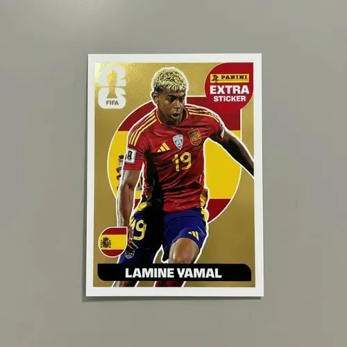 Figurinha Legend Yamal Gold Copa Do Mundo 2026 Panini