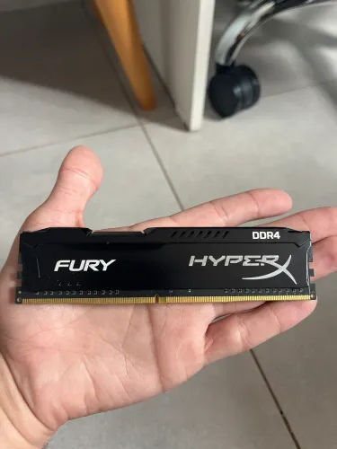Memória RAM Hyper X Fury 8gb DDR4 2666 mhz (APENAS RETIRADA DE PEÇAS)