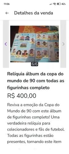 Álbum da copa do mundo de 90 