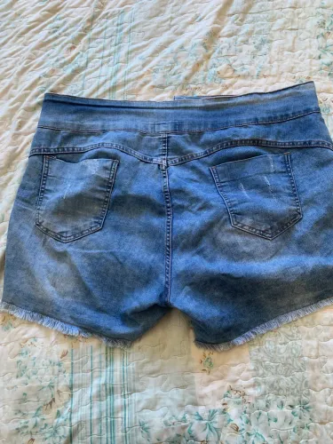 Short saia jeans