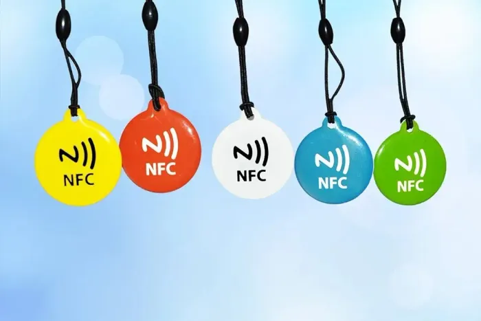 NTAG216 Etiqueta NFC de Epóxi, 6 unidades, com 888 Bytes de Memória para Chaveiro
