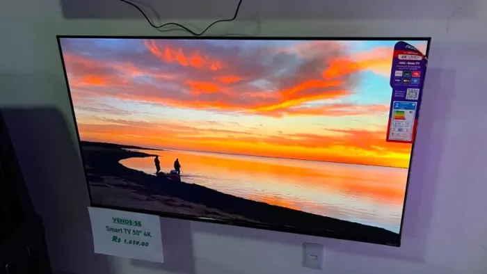 Smart TV AOC 50 Polegadas 4K - R$ 1.659