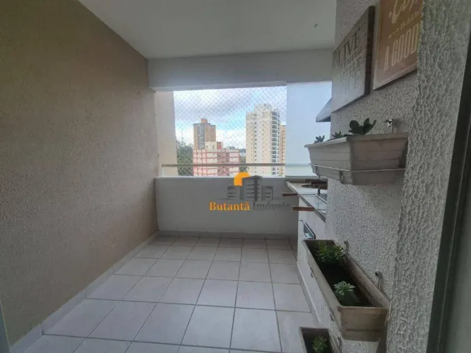 Apartamento mobiliado com 53m2, 2 dormitórios 1 suíte - Vila Gomes - Butantã