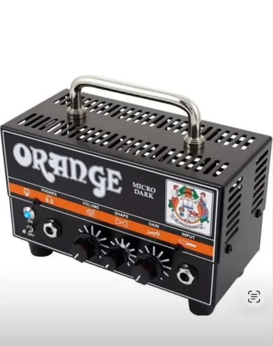 Oportunidade vendo Amplificador novo , Orange Micro Dark 20w Head Pré Valvulado