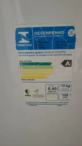 máquina de lavar-Electrolux-13kg(super nova)