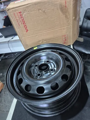 Roda de Ferro Aro 14 Honda Fit 2006 Original 42700SADM02 Novo
