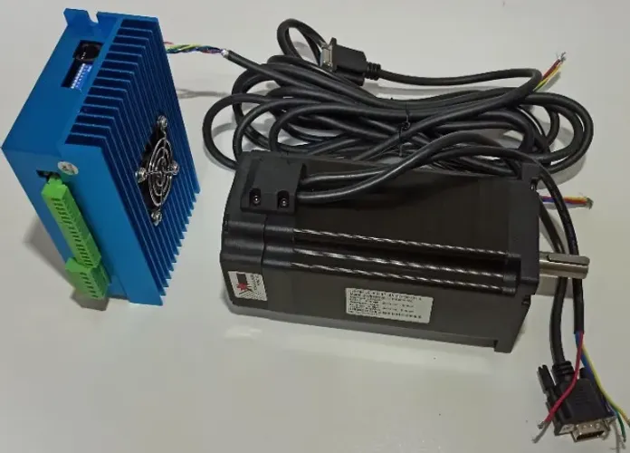 Kit motor de passo servo + driver 120Kgf.cm (12N.m) nema 34