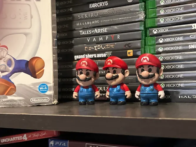 Mario impressora 3 d lindo vendo e troco por jogos 