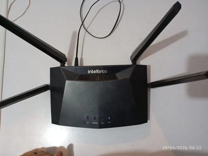 Roteador Intelbras Action RG 1200 AC Dual Band com 4 Antenas - Wi-Fi 5G