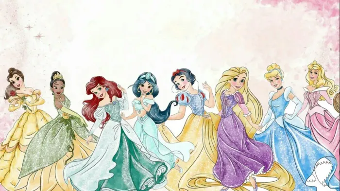 Painel de luxo tema Princesas da Disney