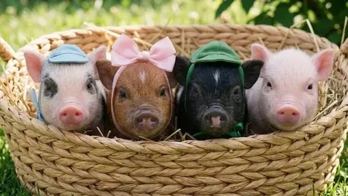 Filhotes de porco