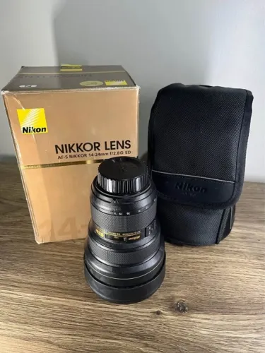 Lente Nikon Fx 14-24mm F/2.8g Ed Cor Preto Tipo De Montagem Nikon F