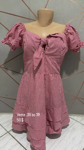 Vestido xadrez