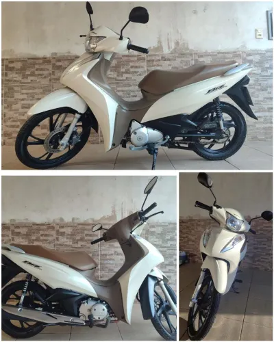 Honda Biz EX 125c 2024/2024 creme lily