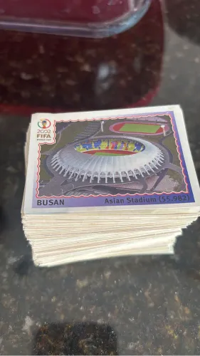 Figurinhas Copa 2002 Descoladas 