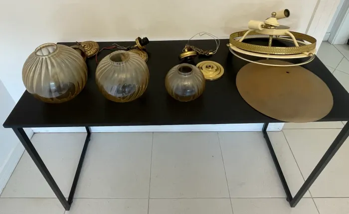 6 Lustres, modelos variados R$ 50,00 cada