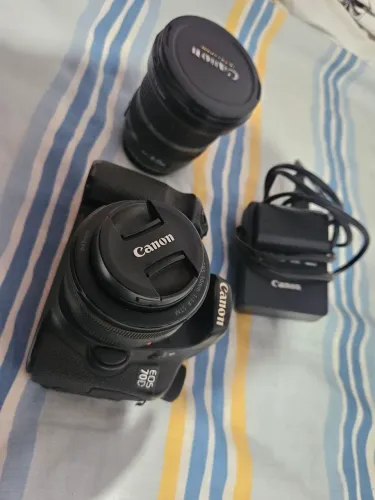 70d cannon com lentes 50mm e 10-22mm