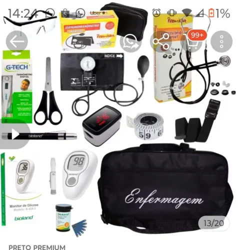 Kit de enfermagem