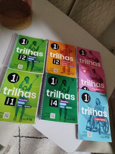 Livros ftd trilhas 1 ano sistema de ensino