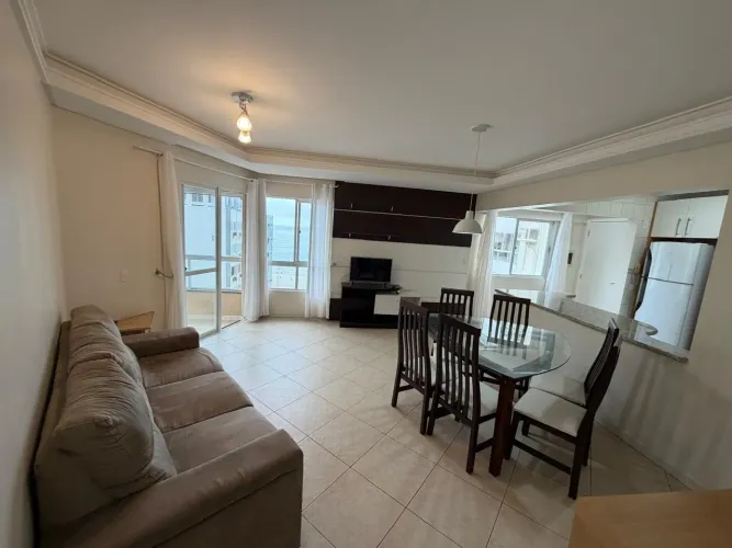 Apartamento Vista Mar em Edifício Frente Mar Aluguel Anual Balneário Camboriú