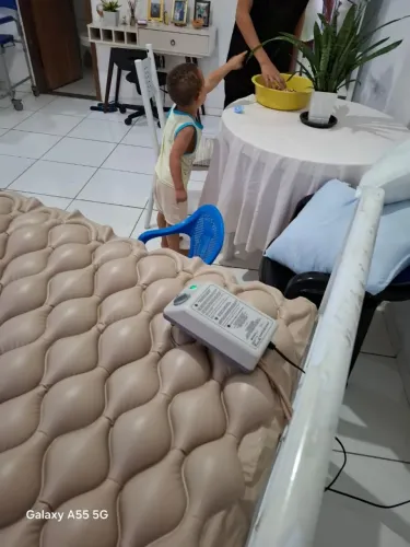 Cama hospitalar 2 maçaneta kit completa