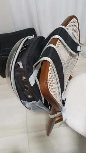 Mochila transporte pássaro