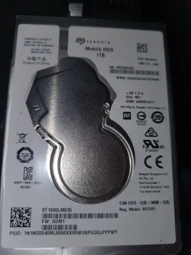 HD Seagate 1TB