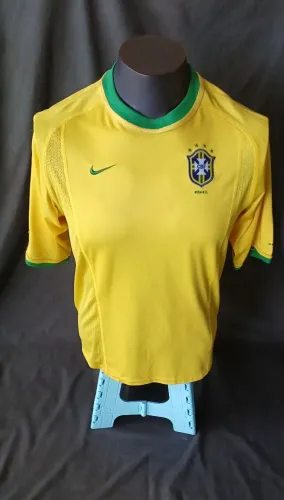 Camisa Seleção Brasileira 2001 Nike da época