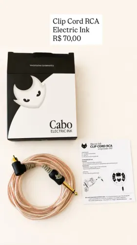 CABO ANGULADO RCA 90° ELECTRIC INK