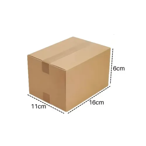 CAIXA DE PAPELÃO MINI - 16X11X6CM P/ CORREIOS / ECOMMERCE