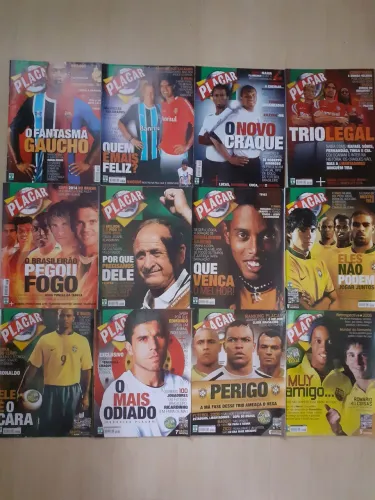 REVISTA PLACAR - ANO 2006 - LOTE 12 EDIÇÕES
