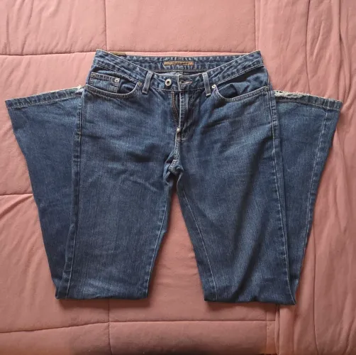 Calça jeans flare Y2K Philippe Martin (anos 2000)